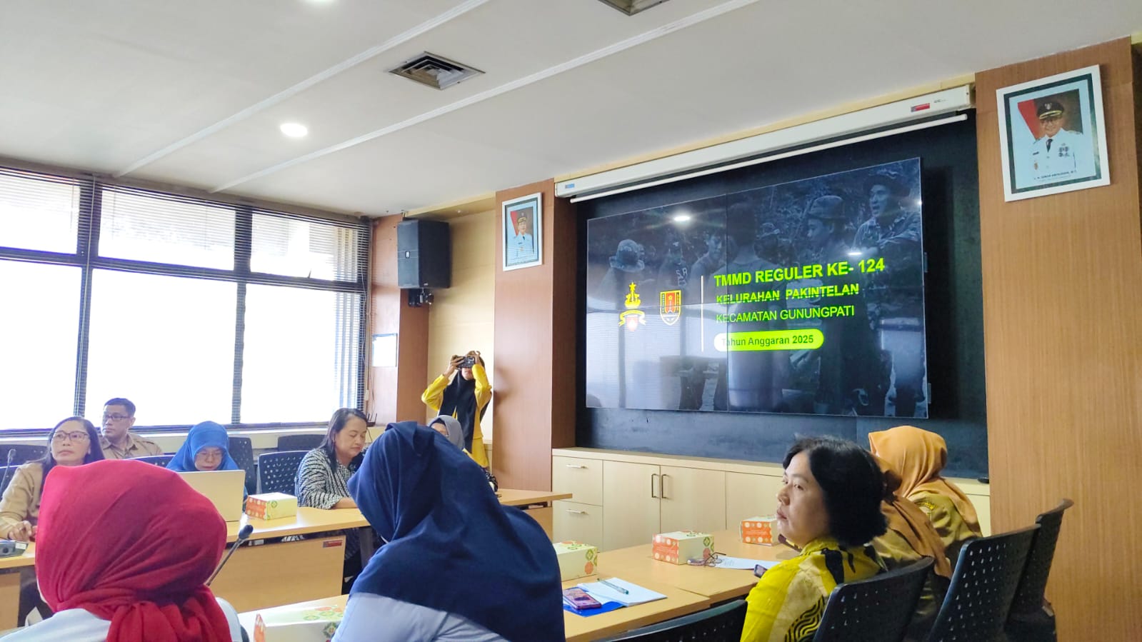 Rakor Persiapan TMMD ke-124 Digelar di Kecamatan Gunungpati